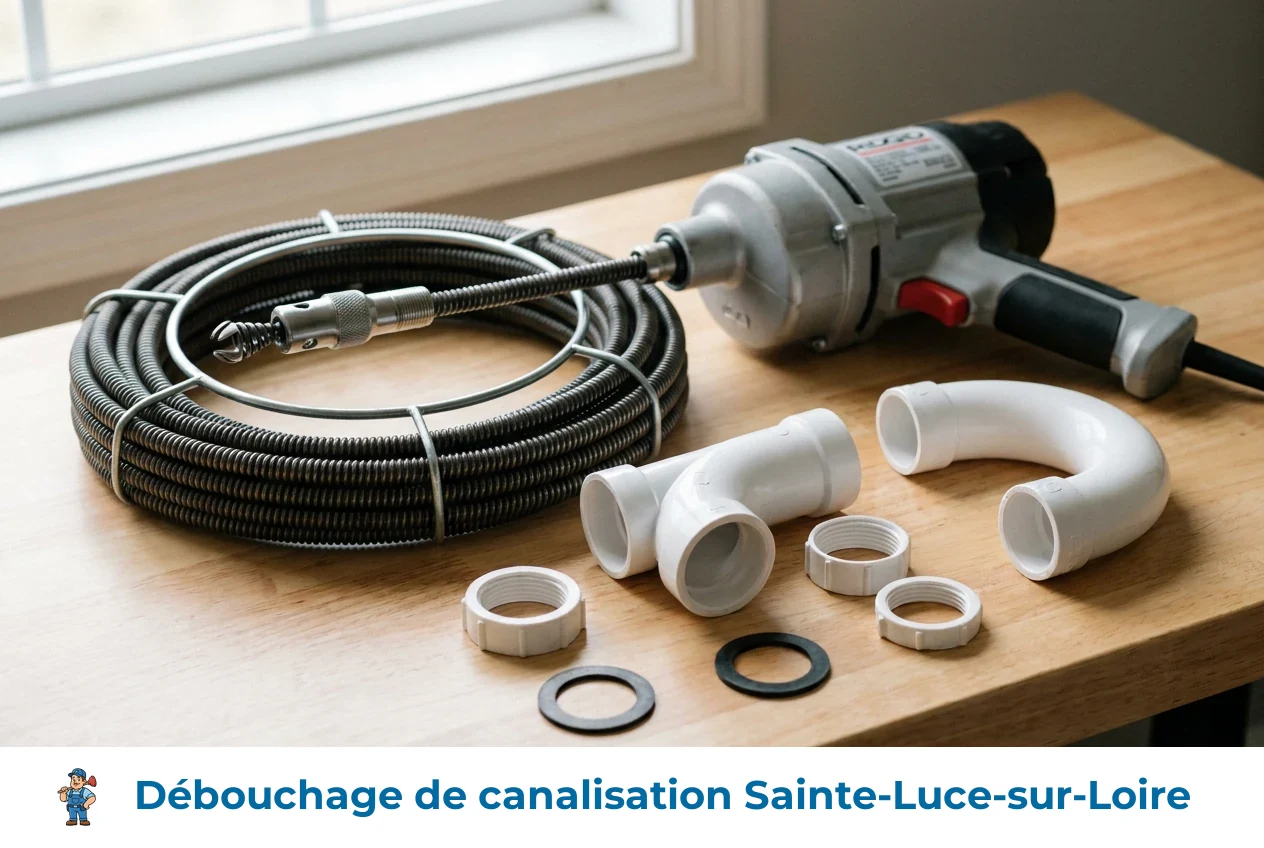 Débouchage de canalisation à Sainte-Luce-sur-Loire