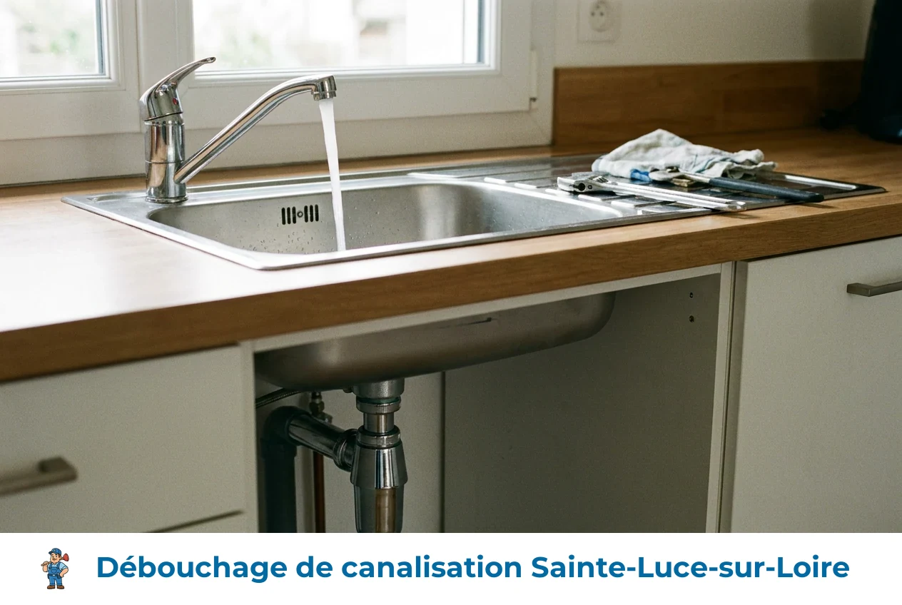 Débouchage de canalisation à Sainte-Luce-sur-Loire