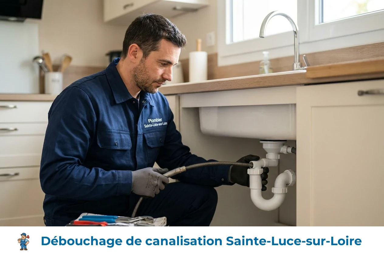 Débouchage de canalisation à Sainte-Luce-sur-Loire
