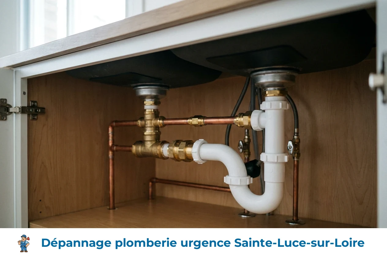 Dépannage plomberie urgence à Sainte-Luce-sur-Loire