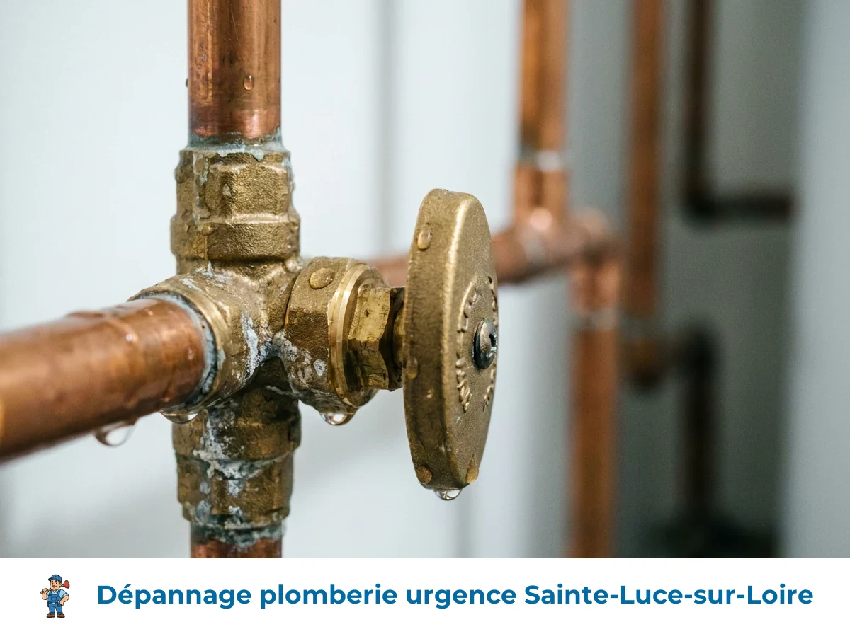 Dépannage plomberie urgence à Sainte-Luce-sur-Loire