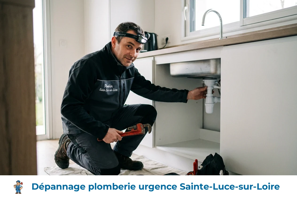 Dépannage plomberie urgence à Sainte-Luce-sur-Loire
