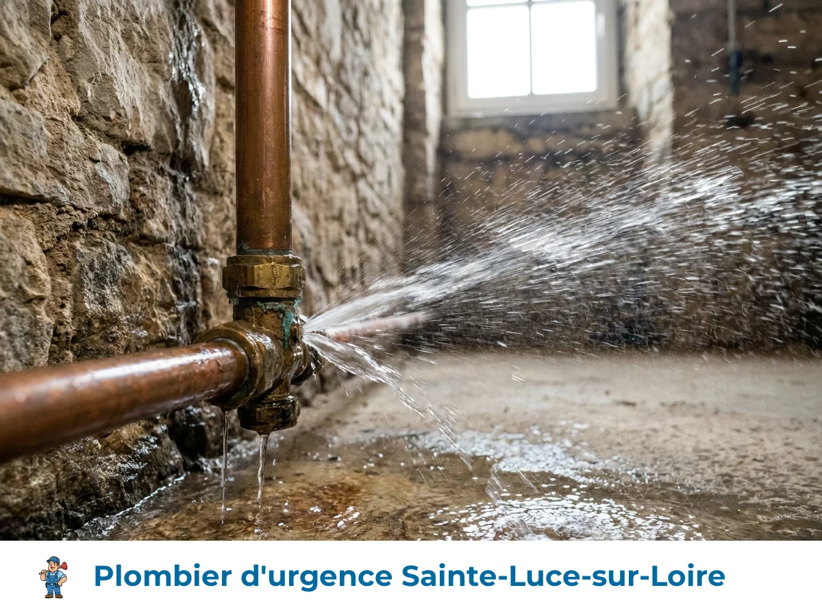 Plombier d'urgence à Sainte-Luce-sur-Loire