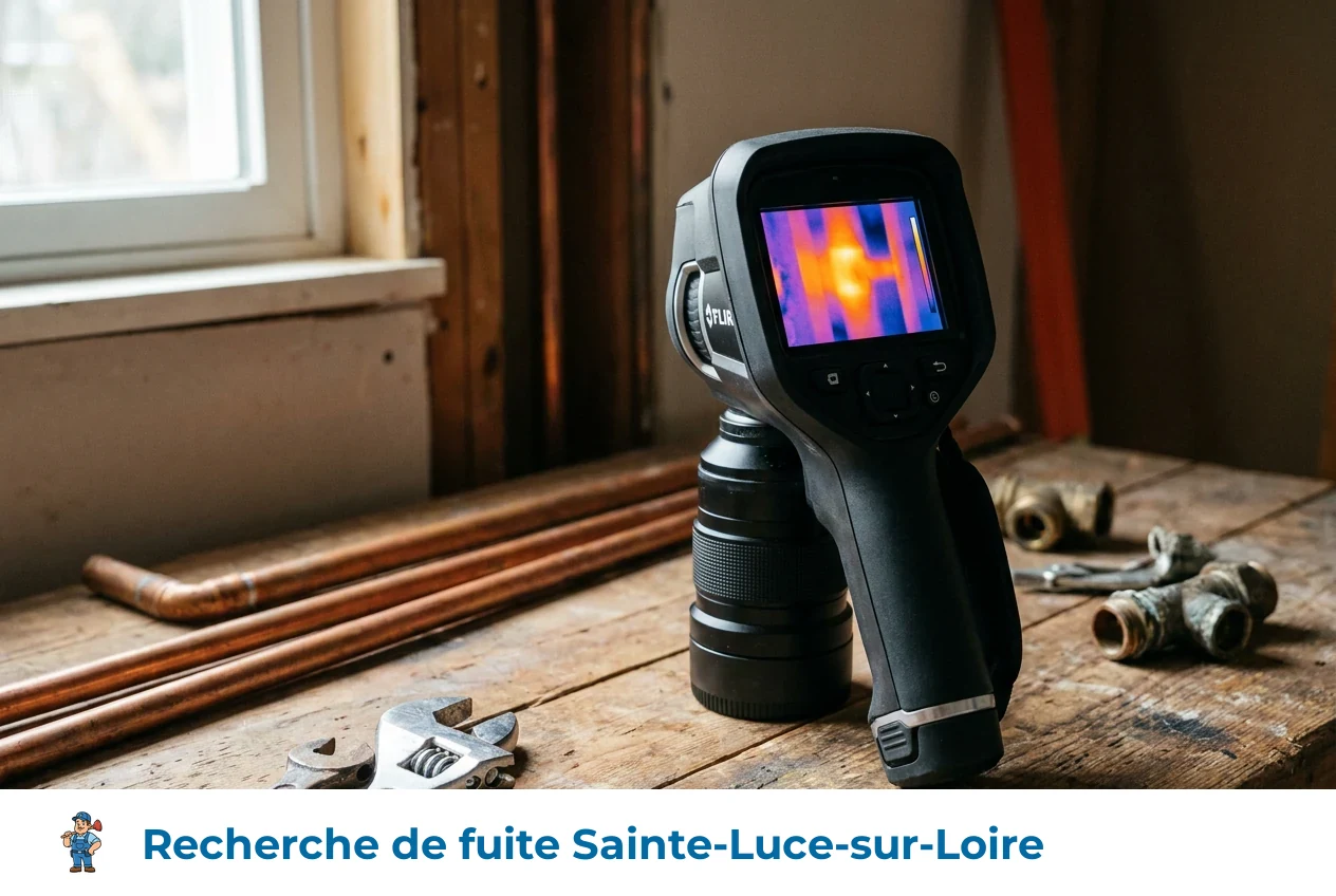 Recherche de fuite à Sainte-Luce-sur-Loire
