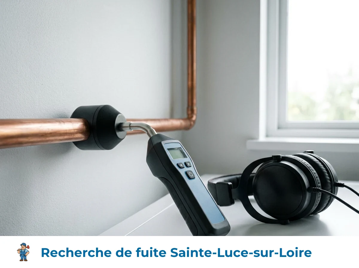 Recherche de fuite à Sainte-Luce-sur-Loire
