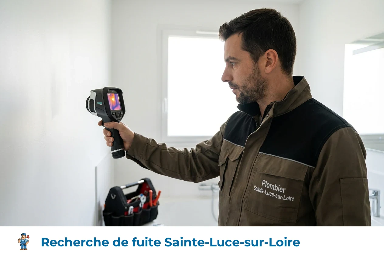 Recherche de fuite à Sainte-Luce-sur-Loire
