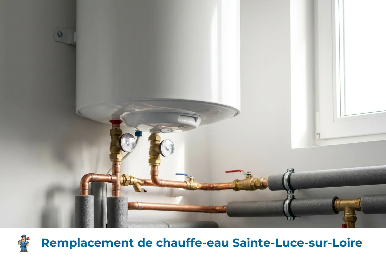 Remplacement de chauffe-eau à Sainte-Luce-sur-Loire