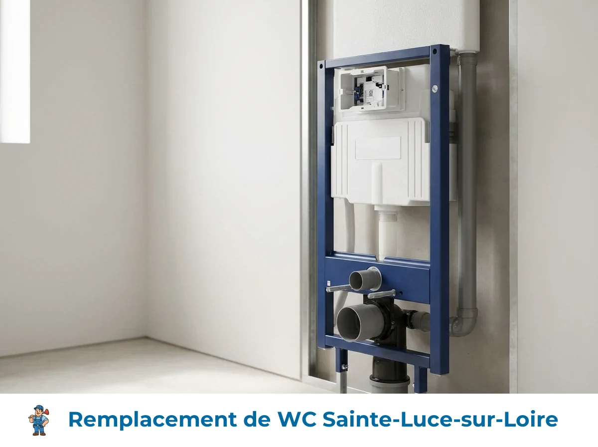 Remplacement de WC à Sainte-Luce-sur-Loire