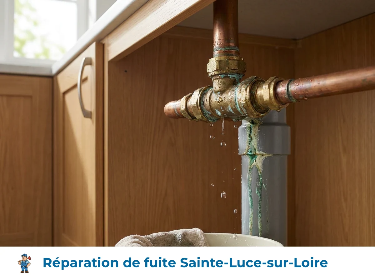Réparation de fuite à Sainte-Luce-sur-Loire